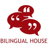 Bilingual house logo