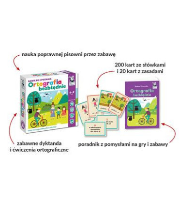 Ortografia bezbłędnie. Gra edukacyjna. Kapitan Nauka