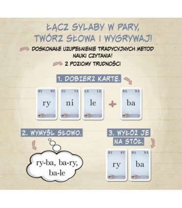 Sylaby nauka czytania - gra