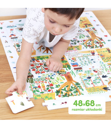 Puzzle Obserwacyjne - pory roku