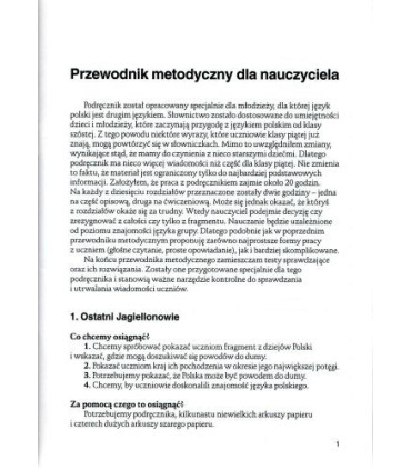 Poradnik metodyczny dla nauczyciela - Historia kl. 6