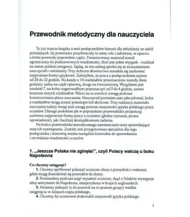 Poradnik metodyczny dla nauczyciela - Historia kl. 7
