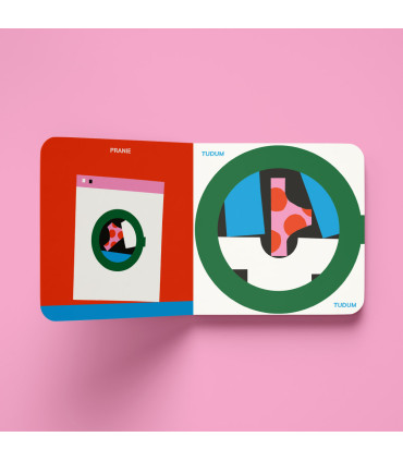 Pranie. Książeczka kontrastowa