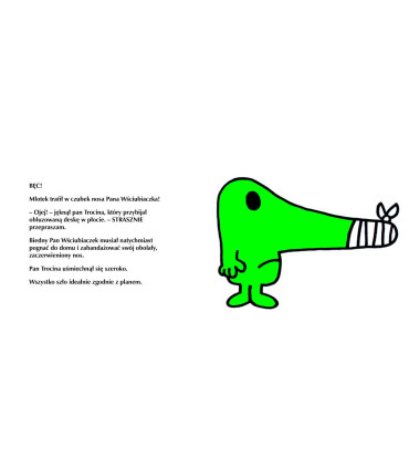 Pan Wściubiaczek - tłumaczenie Mr. Nosey