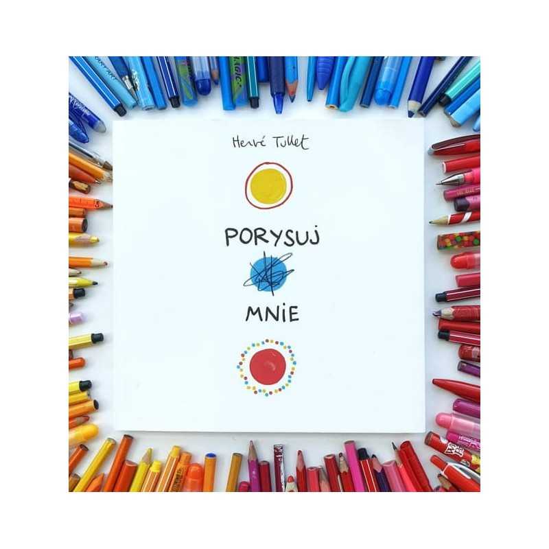 PORYSUJ MNIE - książka z zadaniami do kolorowania