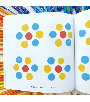 PORYSUJ MNIE - książka z zadaniami do kolorowania