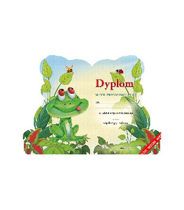 Dyplom wykrawany k-134