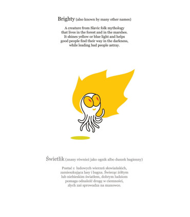 Zagubiony świetlik. Brighty got lost (wersja dwujęzyczna)