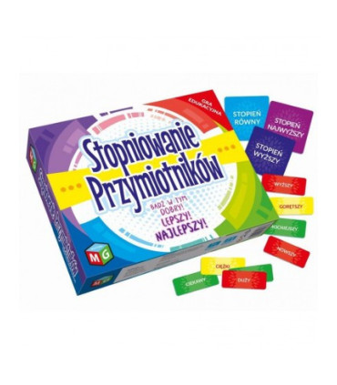 Stopniowanie przymiotników. Gra edukacyjna