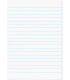 Notebook lined A5 ( 32 pages )