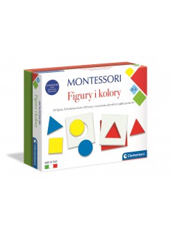 Figury i kolory. Montessori. Gra