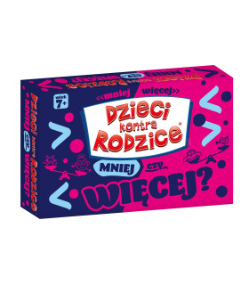 Dzieci kontra Rodzice. Mniej czy więcej? Gra
