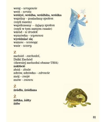 Ortografia w wierszykach Ó