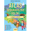 Atlas geograficzny Polski z naklejkami i plakatem