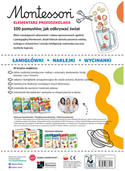 Elementarz przedszkolaka 4-6 lat. Montessori