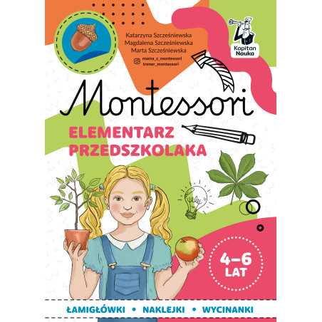 Elementarz przedszkolaka 4-6 lat. Montessori