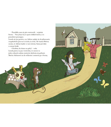 Pingwin Leszek buduje psa o imieniu Adrian. Tom 1