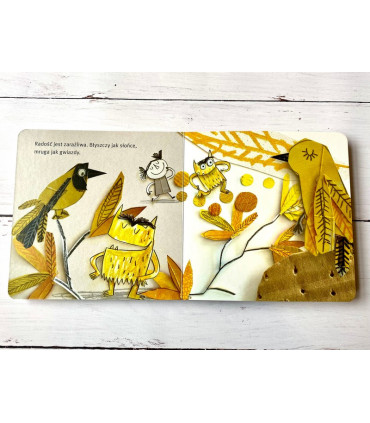 Kolorowy potwór. Książka kartonowa