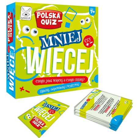 Polska Quiz Mniej czy więcej- gra