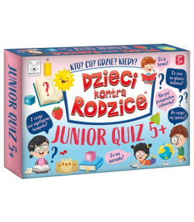 Dzieci kontra Rodzice. Junior Quiz 5+. Gra