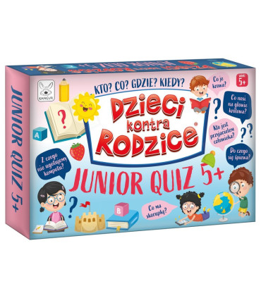 Dzieci kontra Rodzice. Junior Quiz 5+. Gra