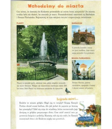 Album z naklejkami. Kraków