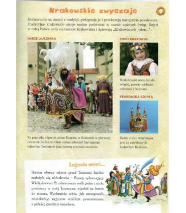 Album z naklejkami. Kraków