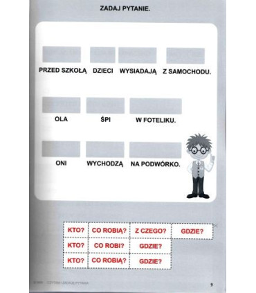 Moje sylabki. Czytam i zadaję pytania