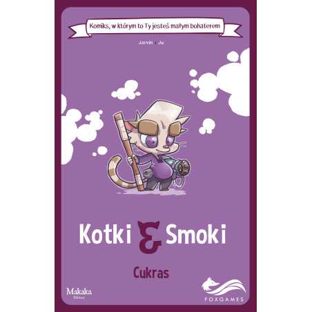 Kotki i smoki. Cukras. Komiks paragrafowy