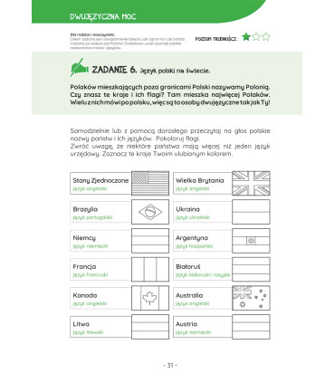 Dwujęzyczna moc. Przewodnik dla młodych odkrywców języków i kultur