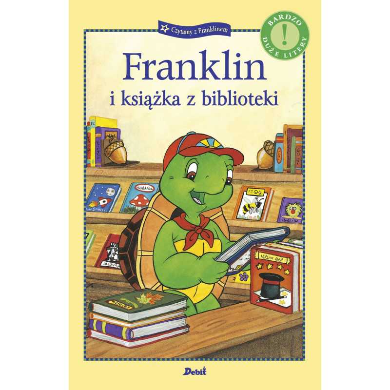 Franklin i książka z biblioteki