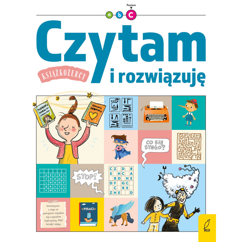 Czytam i rozwiązuję. Książkożercy. Poziom C