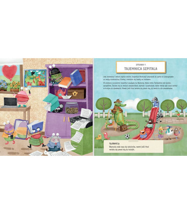 Sprawy inspektora Krokodyla. Tajemnice dziesięciu uczuć. Uczuciometr