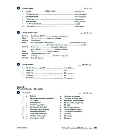 Polski krok po kroku. Poziom 1. Podręcznik nauczyciela