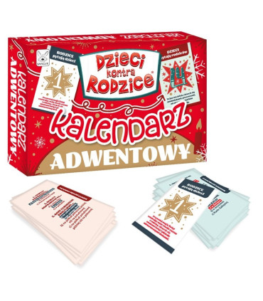 Dzieci kontra Rodzice. Kalendarz Adwentowy. Gra