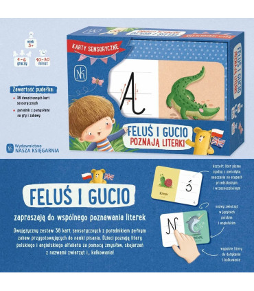 Gra Feluś i Gucio poznają literki
