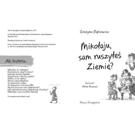 Mikołaju, sam ruszyłeś Ziemię? Ale historia!