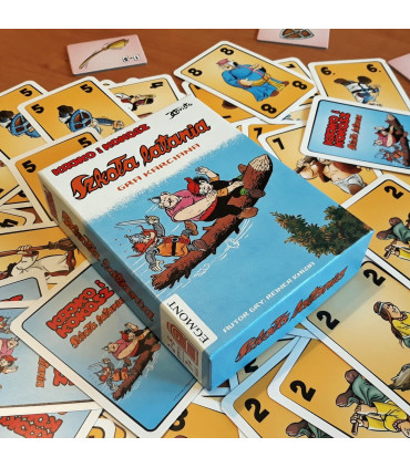 Kajko i Kokosz. Szkoła latania. Gra karciana