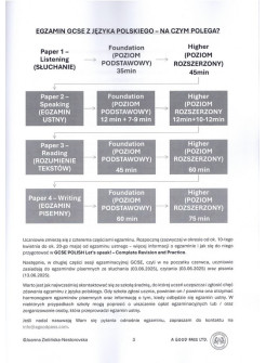GCSE Polish. Let's write! Complete Revision and practice