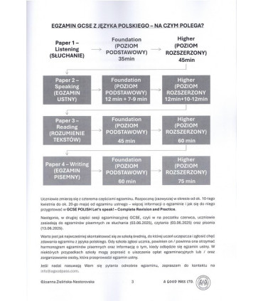 GCSE Polish. Let's write! Complete Revision and practice