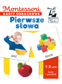 Karty obrazkowe Montessori. Pierwsze słowa