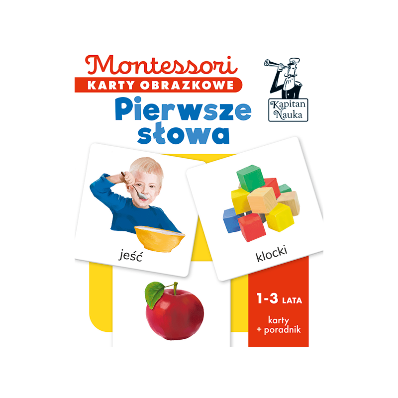 Karty obrazkowe Montessori. Pierwsze słowa