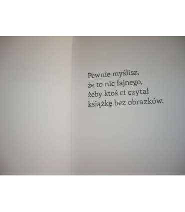 Książka bez obrazków