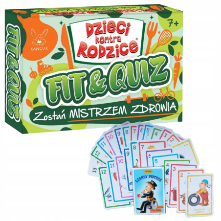 Dzieci kontra Rodzice Fit and Quiz. Gra