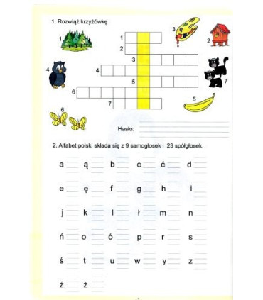 Elementarz. Ćwiczenia w pisaniu i czytaniu część 2