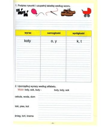 Elementarz. Ćwiczenia w pisaniu i czytaniu cz.2