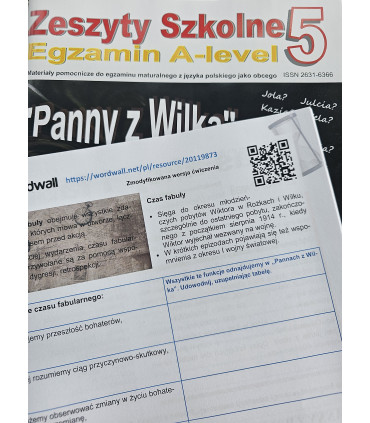 Zeszyty szkolne 5. A-level