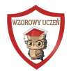 Wzorowy uczeń- tarcza. Odznaka E-300