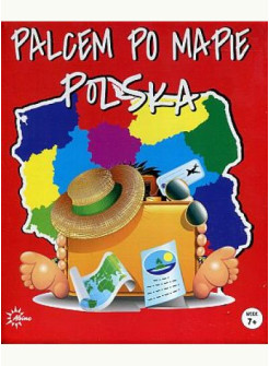Palcem po mapie, Polska. Gra edukacyjna