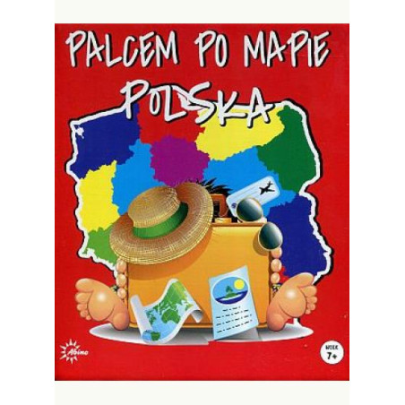 Palcem po mapie, Polska. Gra edukacyjna